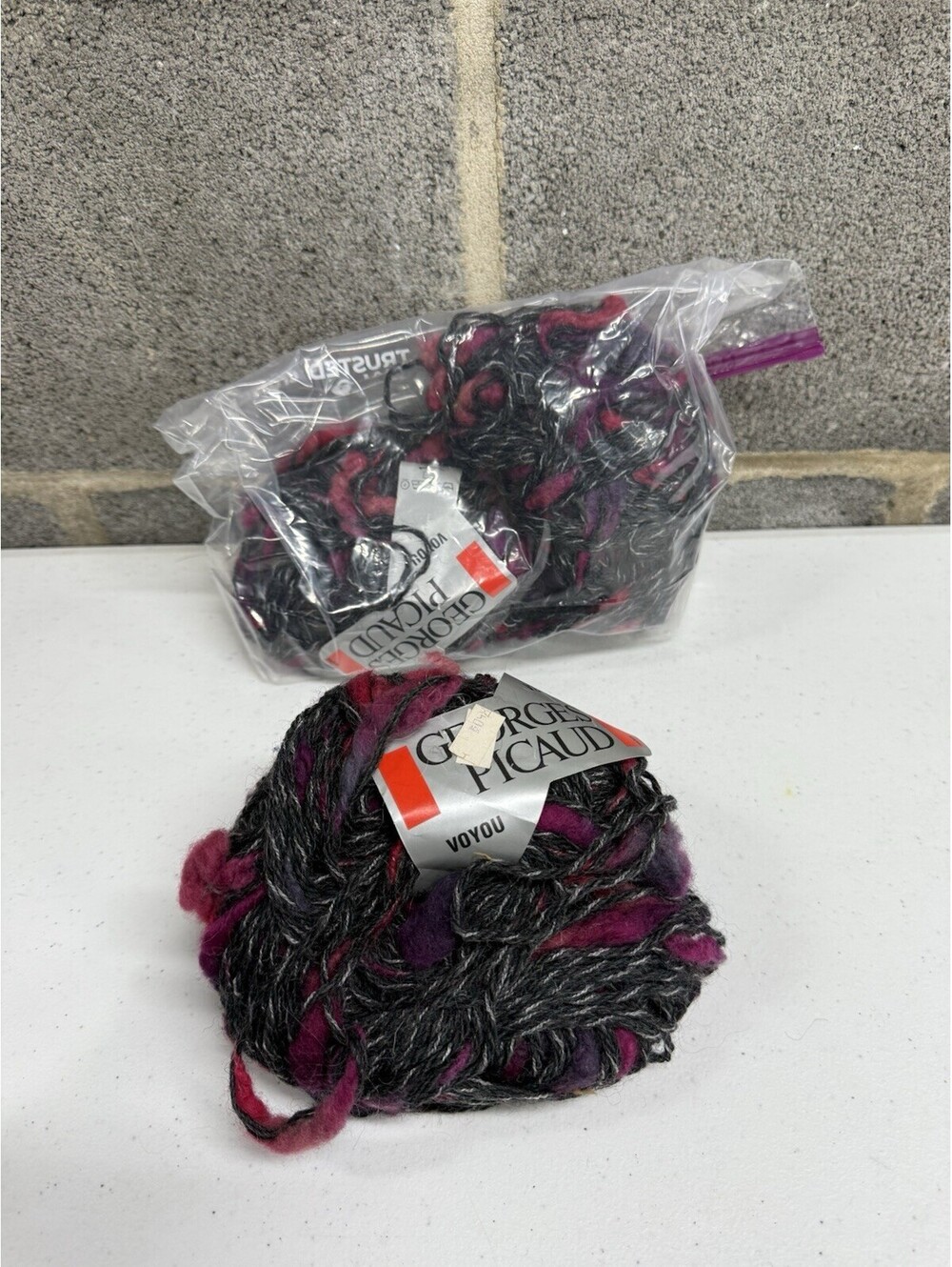 George Picaud Voyou Yarn Wool/Acrylic Color # 3 - 3 Skein Lot
